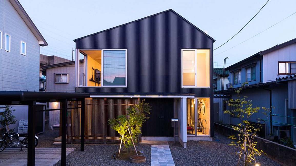 Desain Rumah 2 Lantai Minimalis Modern Elegan Rumah Vertikal Estetik