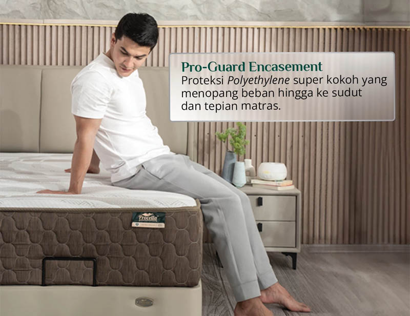 Menjaga Beban di Springbed Procella